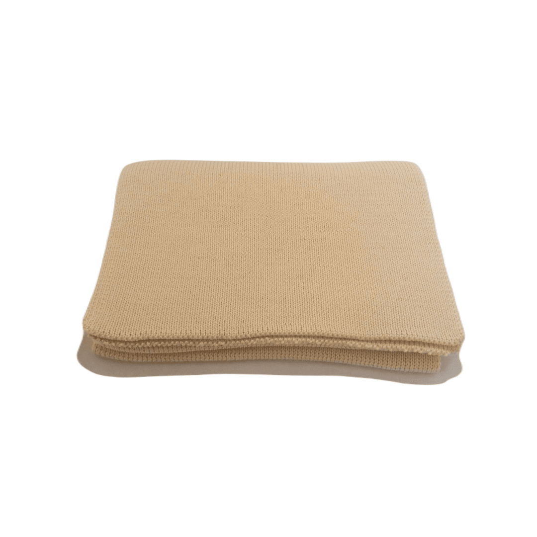 A 50% yak / 50% silk scarf