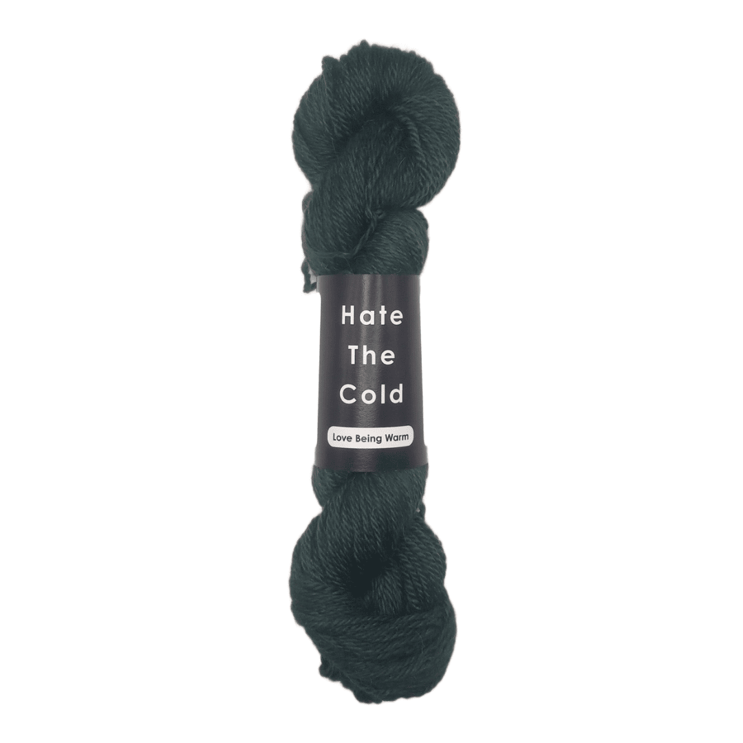 Alpaca Yarn - Forest Green Aran