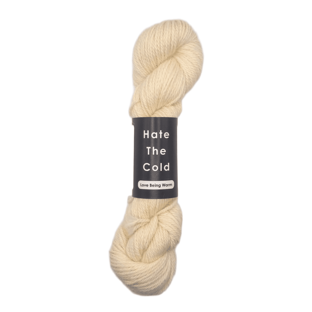 Alpaca Yarn - White Aran