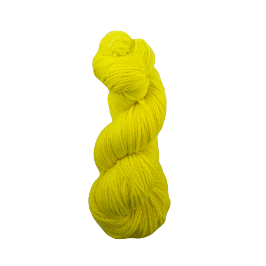 Merino Wool Yarn - Fluorescent Pink Aran