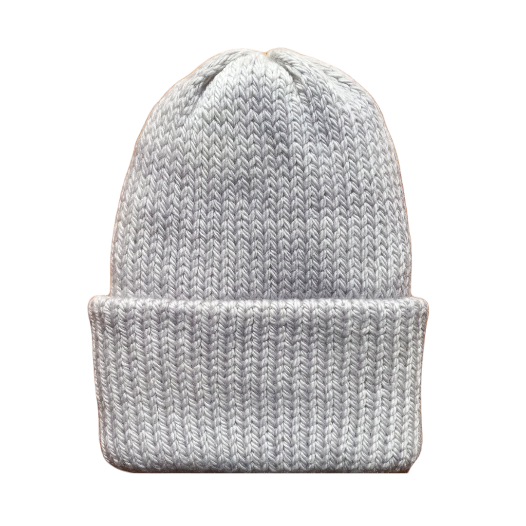 100% Merino Beanie - Gray