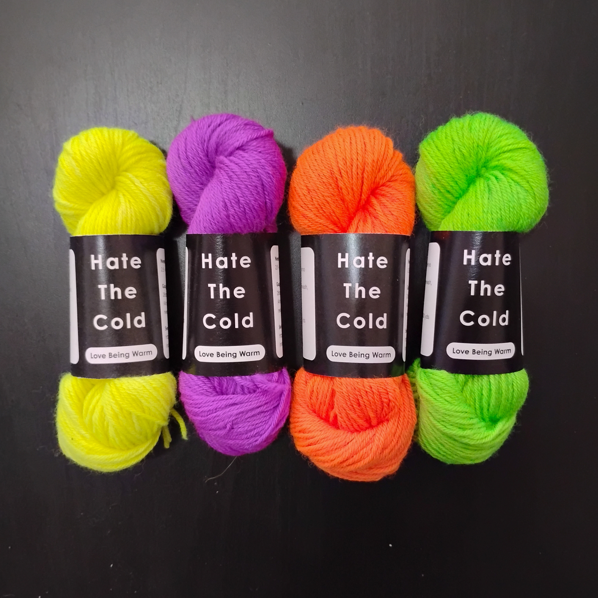 Merino Yarn Minis - Fluorescent Orange Fingering