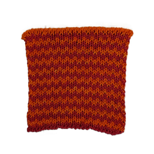 Organic Cotton/Linen Yarn - Orange Fingering