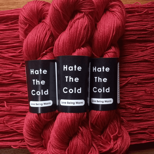 Pima Cotton Yarn - Red DK