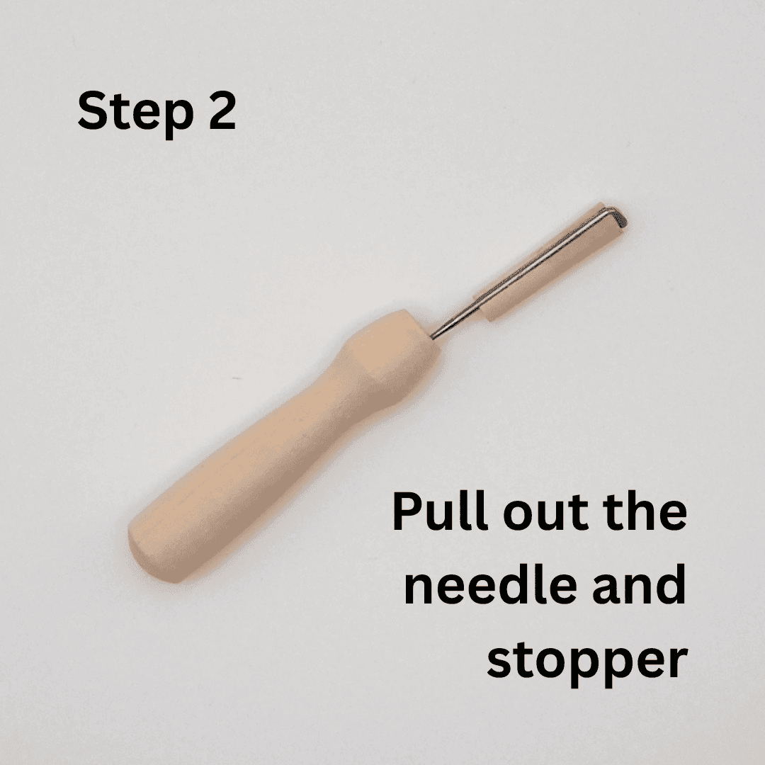 Needle Felting Needle and Holder