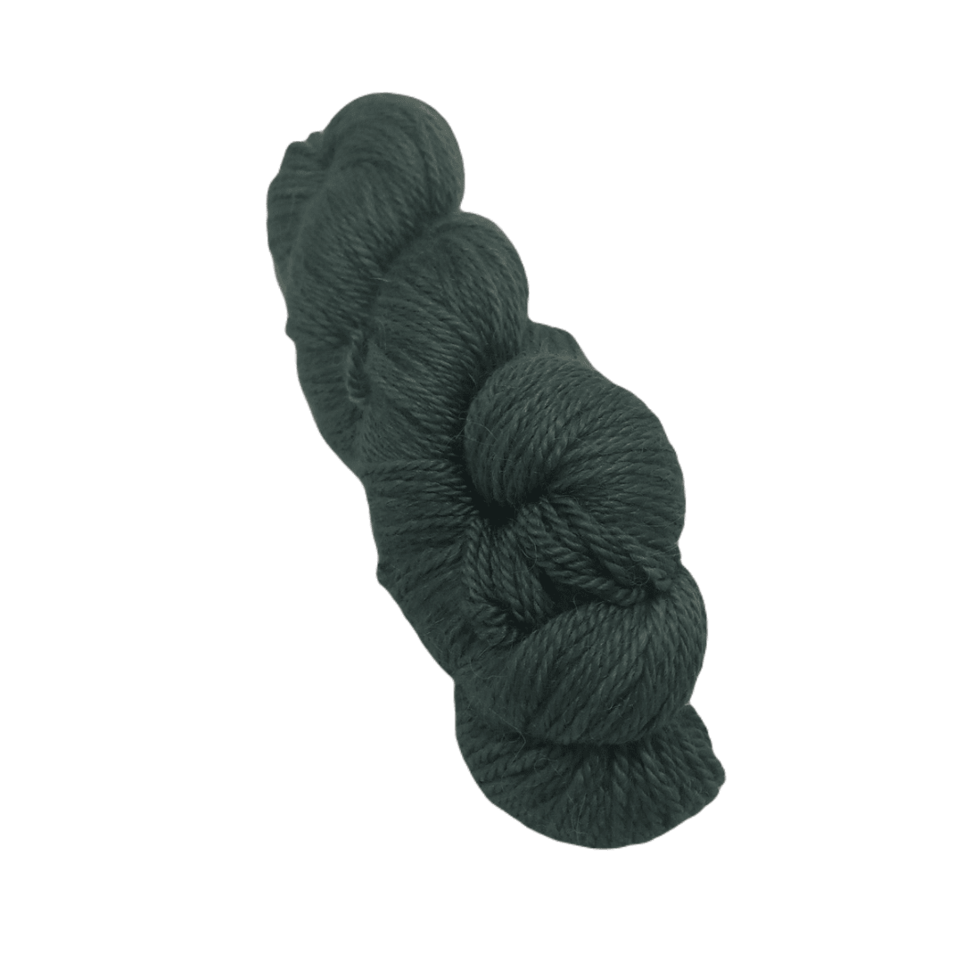 Green aran alpaca yarn