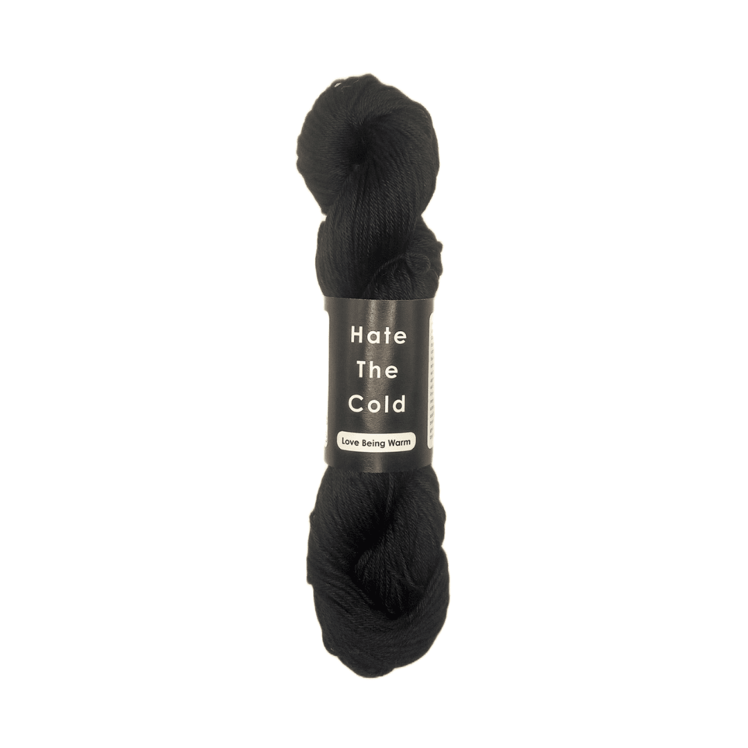 Pima Cotton Yarn - Black DK