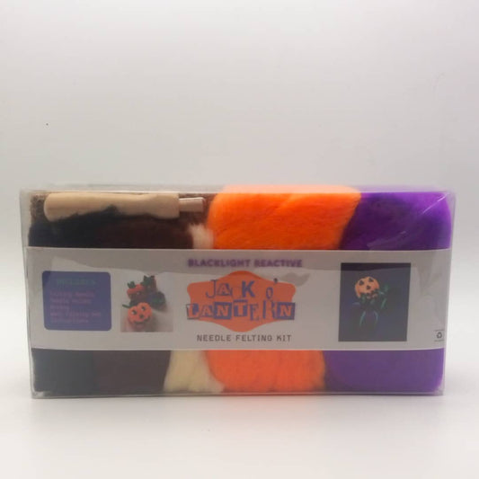 Halloween Pumpkin Needle Felting Kit