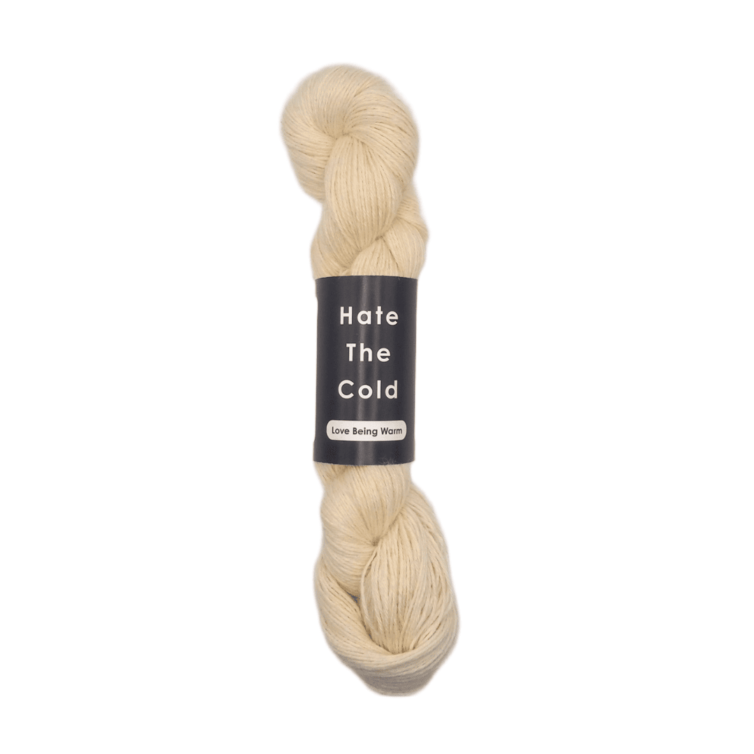 Alpaca Yarn - White Fingering