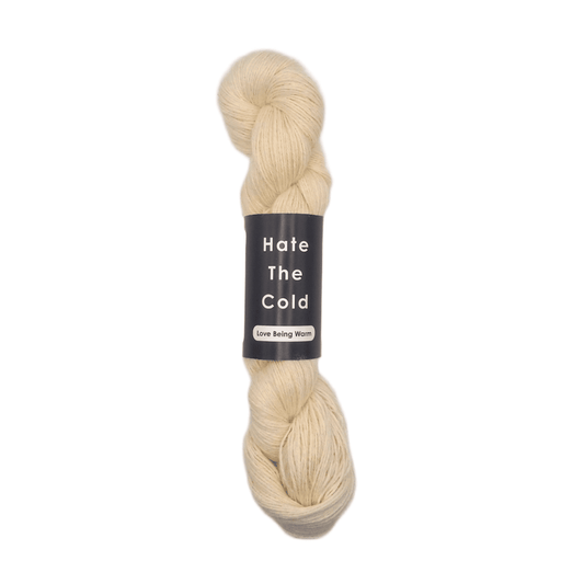 Alpaca Yarn - White Fingering