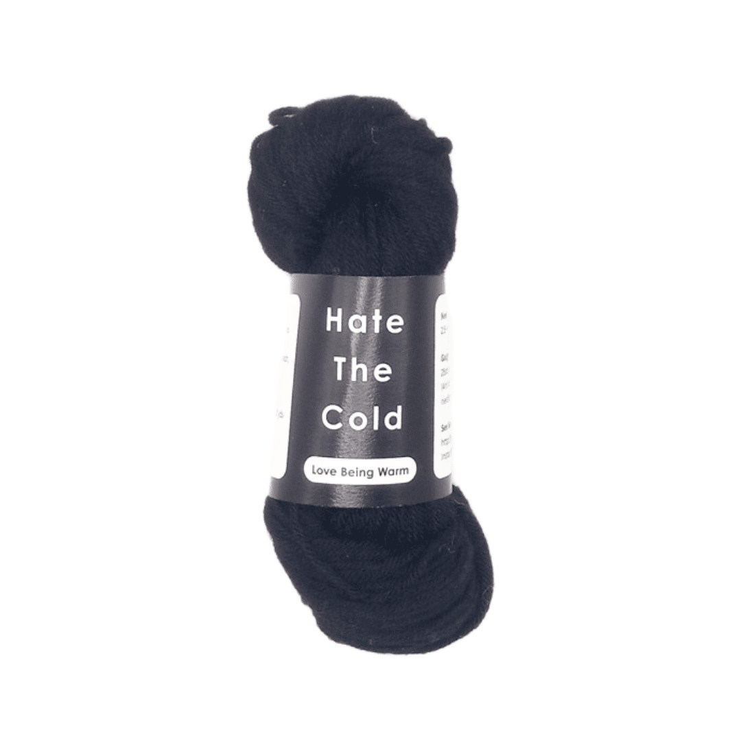 Merino Yarn Minis - Black Fingering