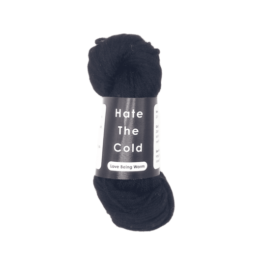 Merino Yarn Minis - Black Fingering