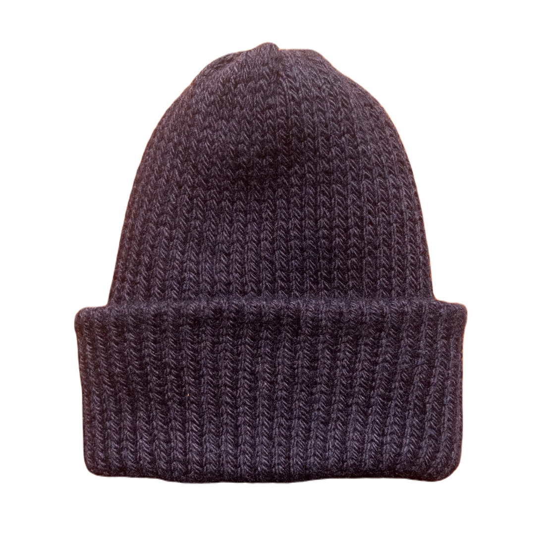 100% Merino Beanie - Black