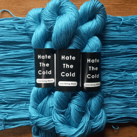 Pima Cotton Yarn - Blue DK