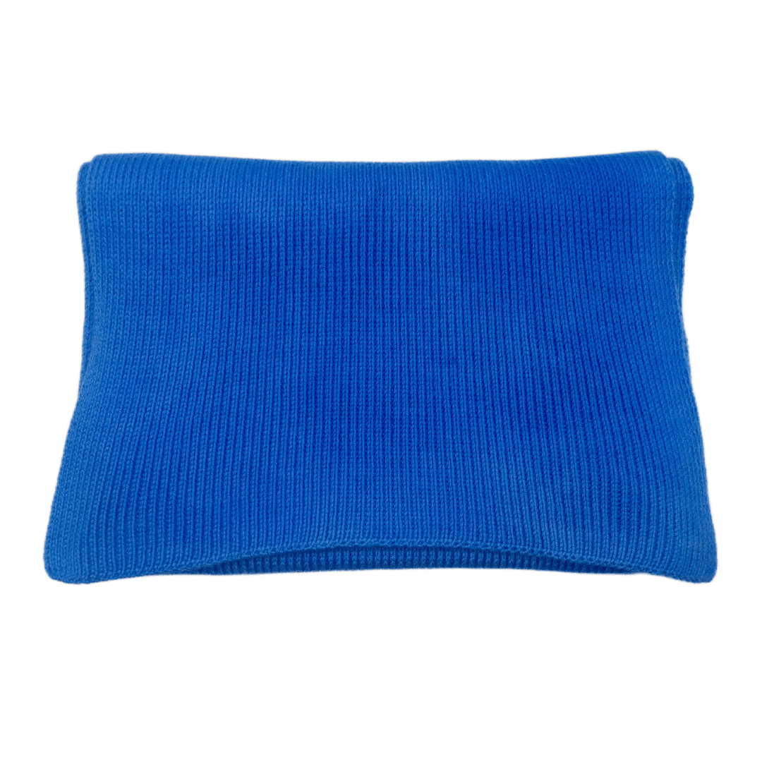 100% Australian Merino Wool scarf in blue
