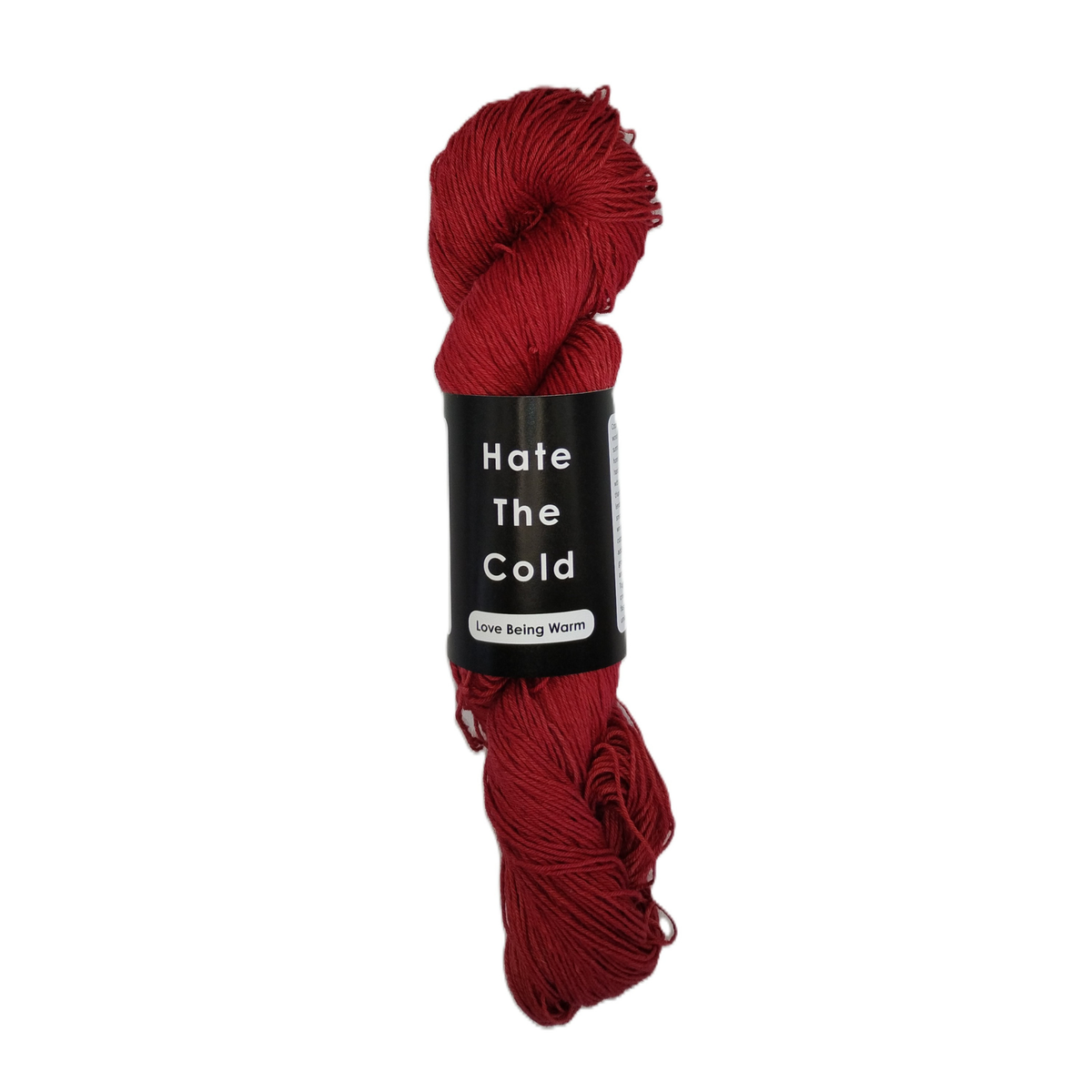Organic Cotton/Linen Yarn - Red Fingering