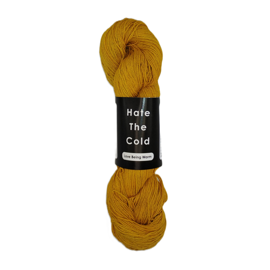 Organic Cotton/Linen Yarn - Gold Fingering