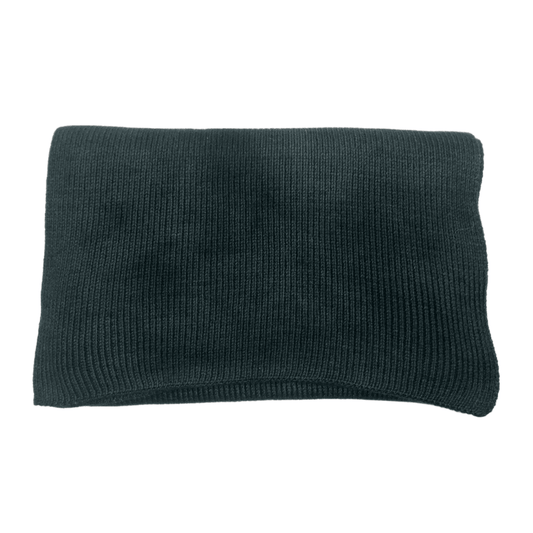 100% Peruvian Baby Alpaca scarf in forest green