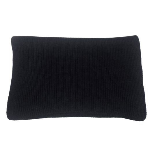 100% Merino Wool Scarf - Black