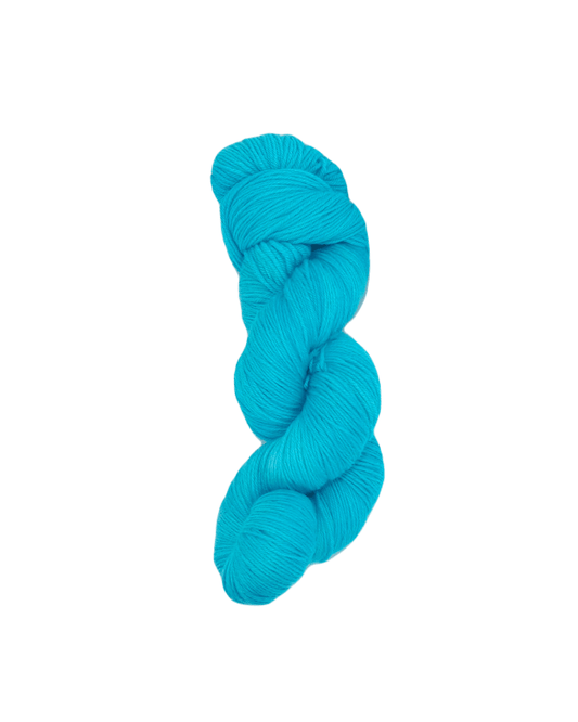 Merino Wool Yarn - Turquoise Fingering