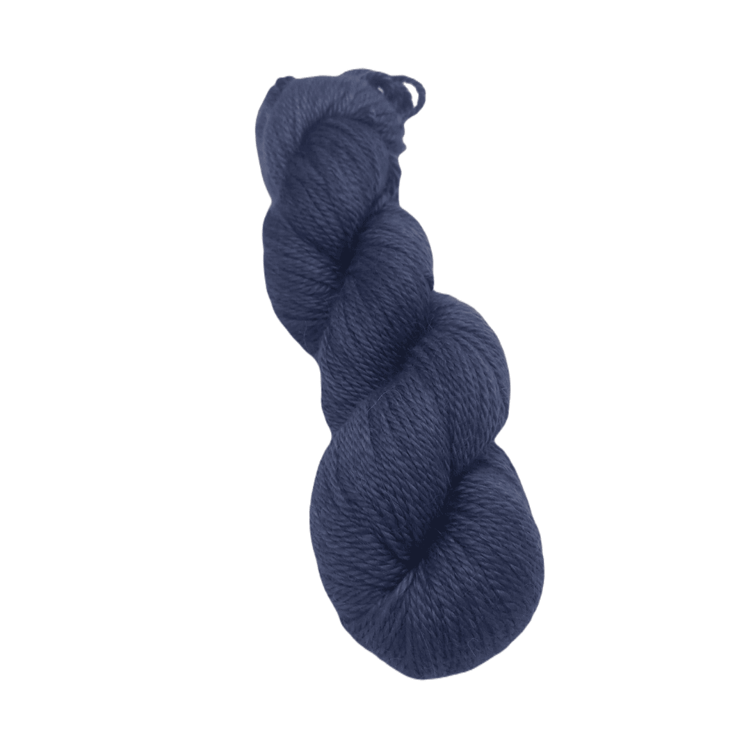 Blue aran alpaca yarn
