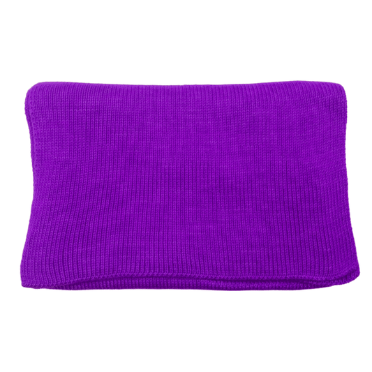100% Australian Merino Wool scarf in purple