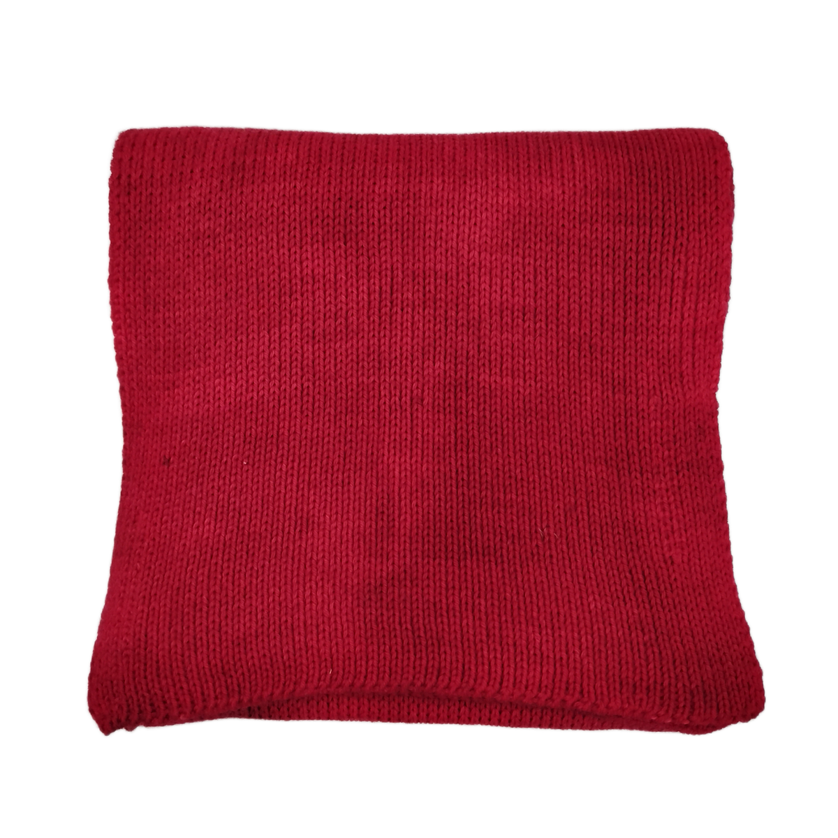 100% Merino Wool Scarf - Red
