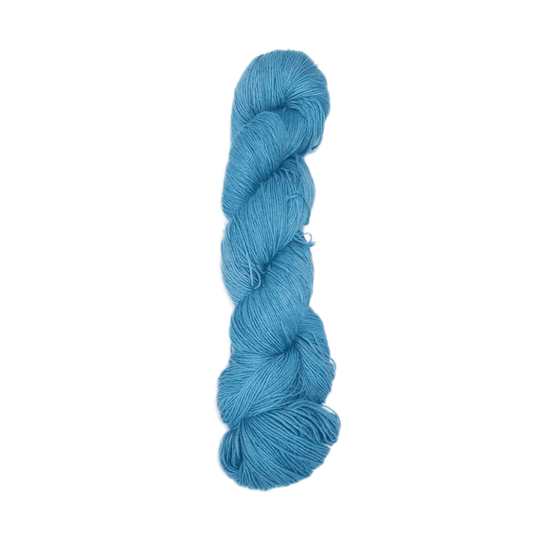 Organic Cotton/Linen Yarn - Blue Fingering
