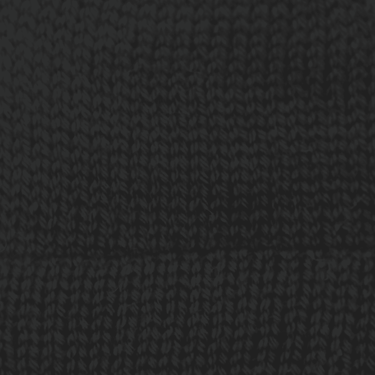 Close-up of worsted weight knit alpaca in black