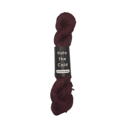 Alpaca Yarn - Plum Fingering